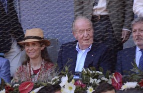 ep juan carlos i asistiendola caja magica durantemutua madrid open 2016