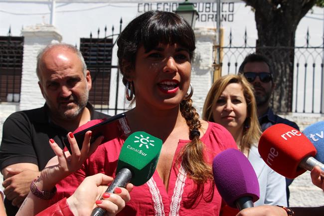 La coordinadora de Podemos Andalucía, Teresa Rodríguez, en Granada | Europa Press/Archivo ep la coordinadorapodemos andalucia teresa rodriguez en granada