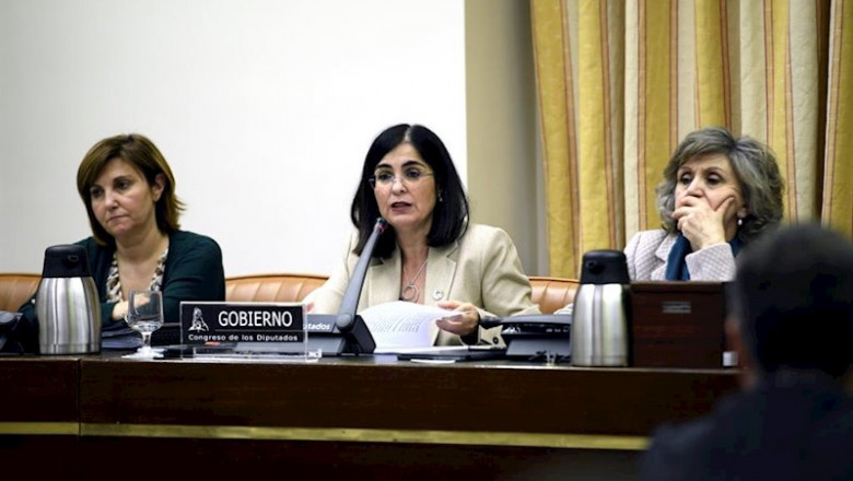La ministra de Política Territorial y Función Pública, Carolina Darias (centro), en una foto de archivo | Óscar Cañas - Europa Press - Archivo ep la ministra de politica territorial y funcion publica carolina darias centro en una foto de