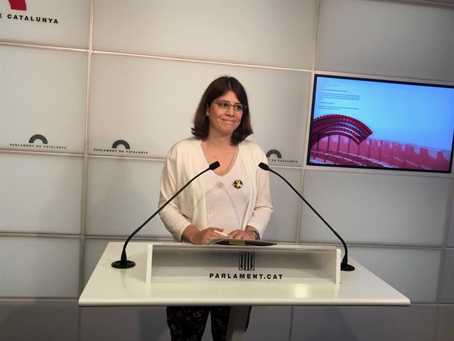 La portavoz adjunta de JxCat en el Parlament, Gemma Geis | EUROPA PRESS ep la portavoz adjuntajxcatparlament gemma geis