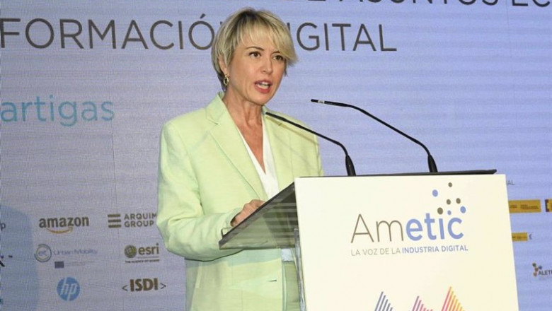 ep la secretaria de estado de digitalizacion e inteligencia artificial ia carme artigas durante su ep la secretaria de estado de digitalizacion e inteligencia artificial ia carme artigas durante su