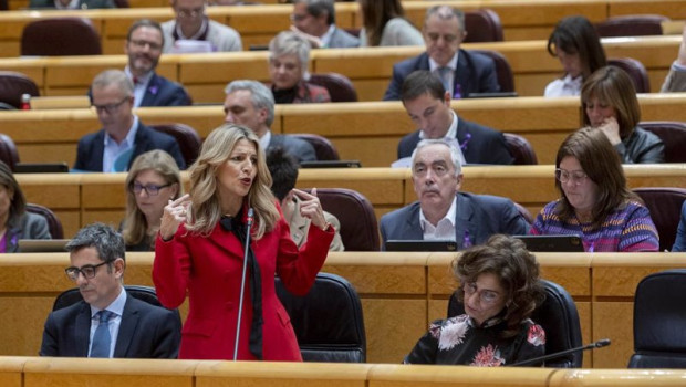 ep la vicepresidenta segunda y ministra de trabajoy economia social yolanda diaz