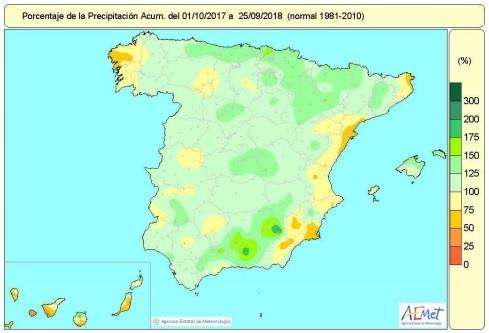 ep lluviasespanaano hidrologico 2017-2018