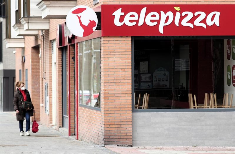 Telepizza pierde 38,5 millones en el primer semestre por el golpe del Covid