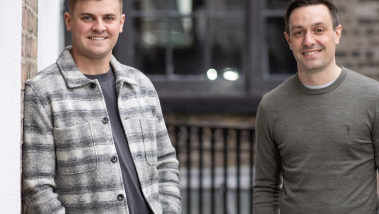 Los cofundadores de Wayflyer, Aidan Corbett y Jack Pierse. | NAOISE CULHANE ep los cofundadores de wayflyer aidan corbett y jack pierse