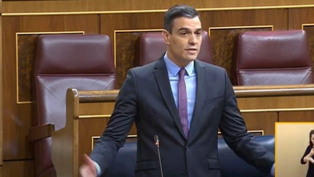 ep pedro sanchez durante la sesion de control al gobierno en el copngreso