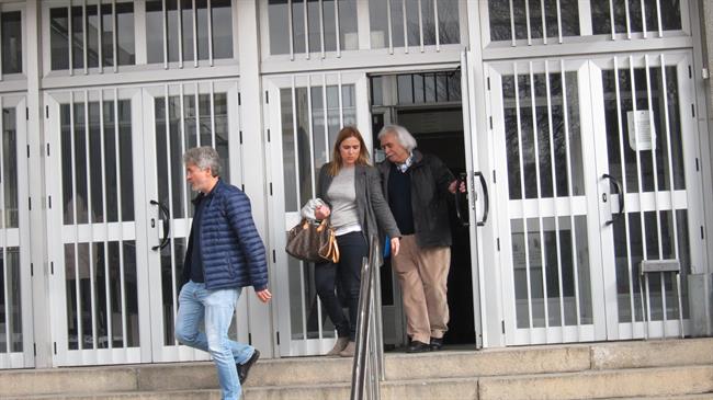 Rafael Gómez a la salida de los juzgados con sus hijos | EUROPA PRESS ep rafael gomezla salidalos juzgadossus hijos