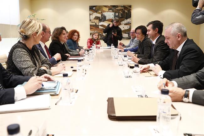 Teresa Ribera visita Zaragoza para hablar del futuro de las comarcas mineras | GOBIERNO DE ARAGÓN ep teresa ribera visita zaragozahablarfuturolas comarcas mineras