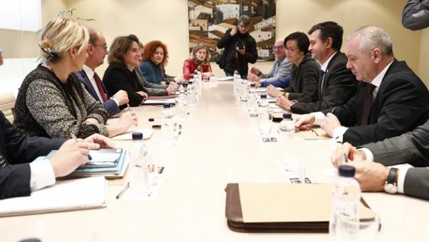 ep teresa ribera visita zaragozahablarfuturolas comarcas mineras