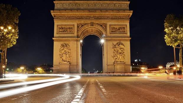 arc de triomphe champs elysees paris france europe