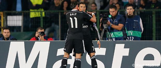 cristiano bale real madrid