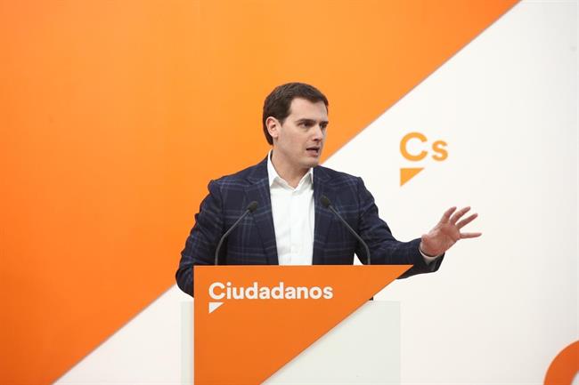 Albert Rivera compaerce en rueda de prensa / Archivo | EUROPA PRESS - Archivo ep albert rivera compaerceruedaprensa archivo