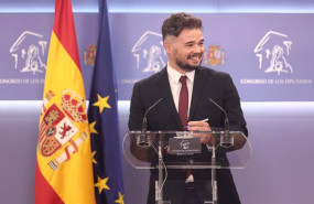 ep archivo   el portavoz de esquerra republicana erc en el congreso gabriel rufian en el congreso de