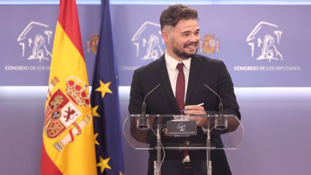 ep archivo   el portavoz de esquerra republicana erc en el congreso gabriel rufian en el congreso de