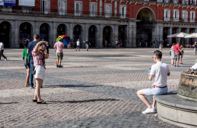 ep archivo   fotos de recurso de turistas en madrid
