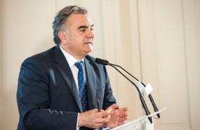 ep archivo   javier hernani consejero delegado de bme en un curso de economia de apie y bbva en la