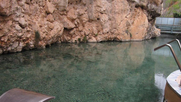 ep archivo   piscina del balneario de la virgen en jaraba zaragoza