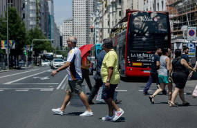 ep archivo   turistas a 1 de julio de 2025 en madrid espana