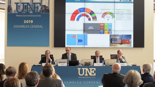 ep asamblea general de la asociacion espanola de normalizacion une