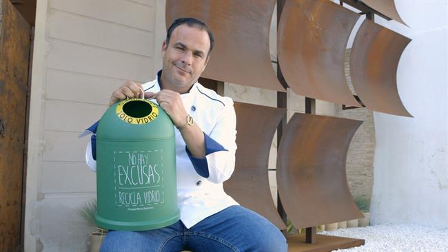 ep chef angel leon embajador de toma nota recicla vidrio