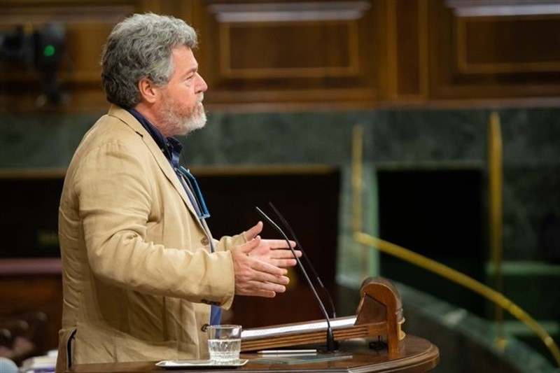 ep el diputado de equo juantxo lopez de uralde en una de sus intervenciones en el congreso