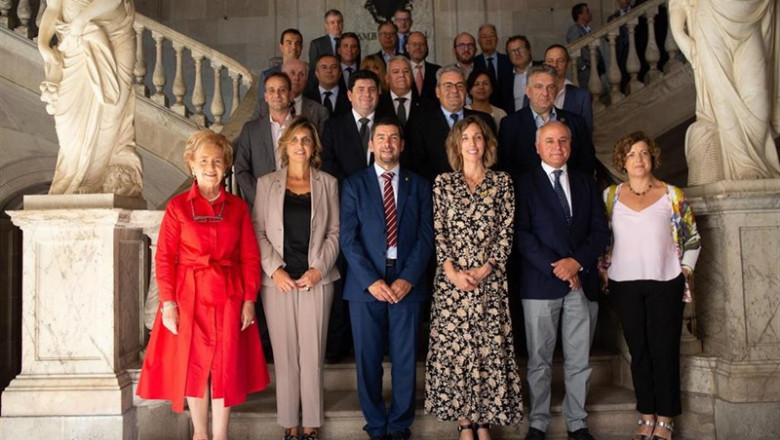 El president de la Càmera de Barcelona, Joan Canadell, triat nou president del Consell General de Cambres de Catalunya | DAVID ZORRAKINO (EUROPA PRESS) ep el president de la cmera de barcelona joan canadell triat nou president del consell general de