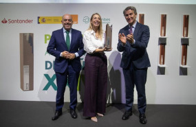 ep el presidente de ata lorenzo amor la presidenta de la junta de extremadura maria guardiola y el