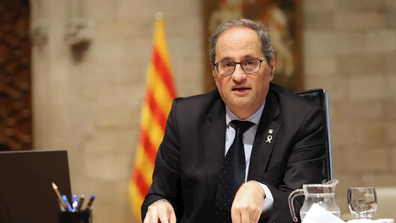 ep el presidente de la generalitat quim torra foto de archivo ep el presidente de la generalitat quim torra foto de archivo