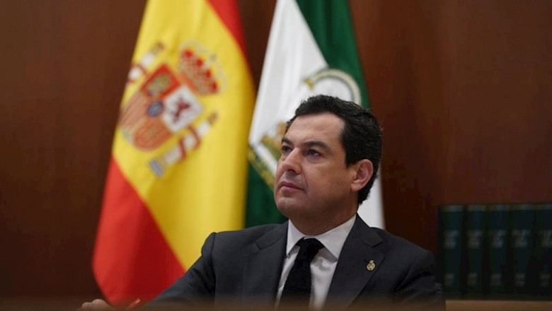 El presidente de la Junta de Andalucía, Juanma Moreno | JUNTA DE ANDALUCÍA ep el presidente de la junta de andalucia juanma moreno