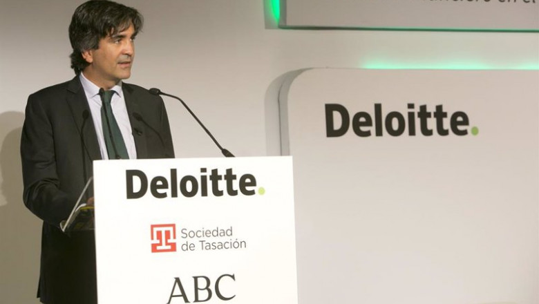 El secretario de Estado de Economía y Apoyo a la Empresa, Gonzalo García Andrés, durante la clausura del XXVIII Encuentro del Sector Financiero organizado por Deloitte, Sociedad de Tasación y ABC | DELOITTE ep el secretario de estado de economia y apoyo a la empresa gonzalo garcia andres durante la