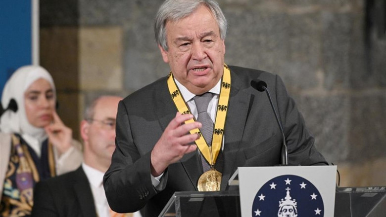 El secretario general de la ONU, António Guterres | Henning Kaiser/dpa - Archivo ep el secretario general de la onu antonio guterres