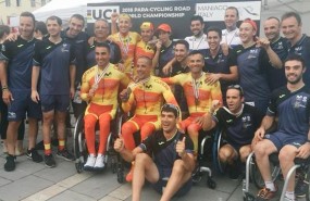 ep espanadespidelo grandecon 11 medallasmundialciclismo adaptado