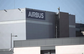 ep fachada de la sede de la empresa airbus en getafe en madrid espana a 21 de febrero de 2020
