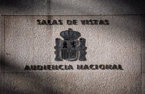 ep fachada de sala de vistas de la audiencia nacional a 11 de abril de 2023 en madrid espana la