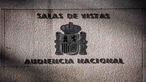 ep fachada de sala de vistas de la audiencia nacional a 11 de abril de 2023 en madrid espana la