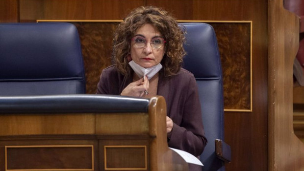 ep la ministra de hacienda y portavoz del gobierno maria jesus montero durante una sesion plenaria ep la ministra de hacienda y portavoz del gobierno maria jesus montero durante una sesion plenaria