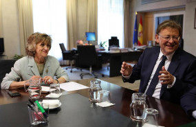 ep la ministra de sanidad conusmo y bienestar social en funciones maria luisa carcedo y el
