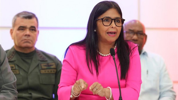 ep la vicepresidenta de venezuela delcy rodriguez