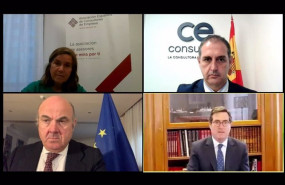ep luis de guindos en el webinar situacion economica y perspectivas de la zona euro organizado por