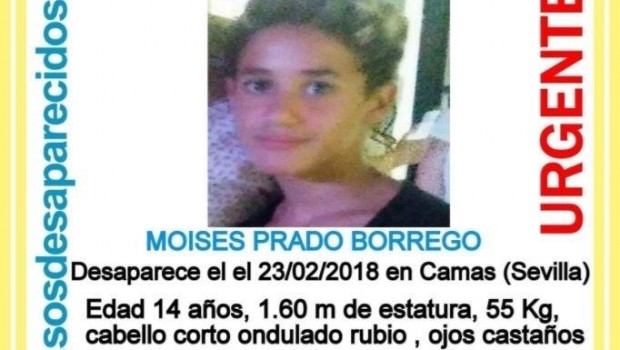 ep menor desaparecidocamas