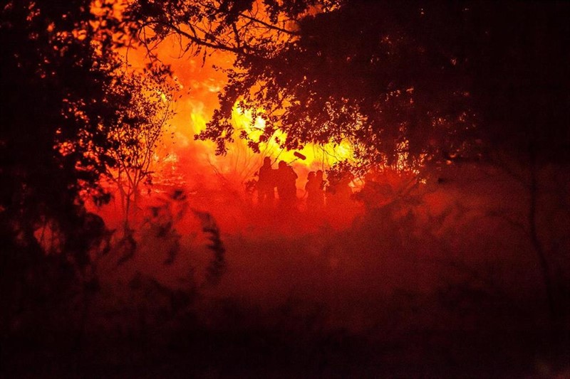 ep oliver laxe graba en un incendio para o que arde