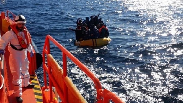 Rescate de patera | EUROPA PRESS/SALVAMENTO MARÍTIMO ep rescatepatera 20171111212703