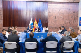 ep reunion de las organizaciones agrarias con el gobierno de canarias para analizar el decreto del