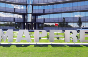 ep sede de mapfre con el logo de la compania