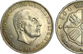 Moneda Francisco Franco Moneda Francisco Franco