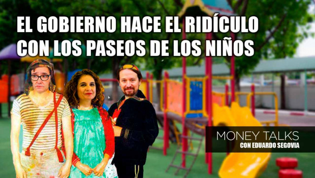 careta money talks niños paseo