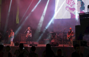 ep actuacion durante el festival arenal sound de 2019
