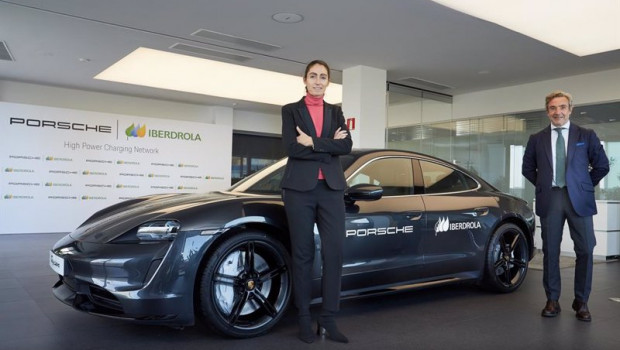 ep alianza entre iberdrola y porsche para impulsar la recarga ultrarrapida del coche electrico