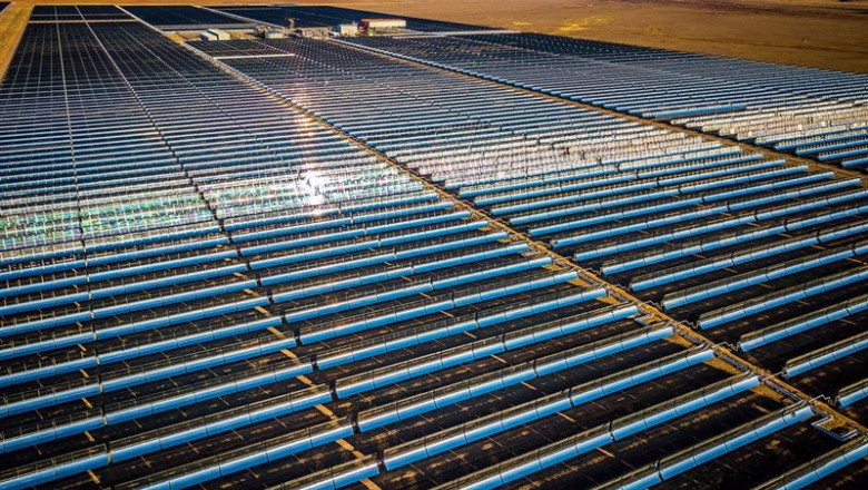 ep archivo planta termosolar xina solar one de abengoa en sudafrica ep archivo planta termosolar xina solar one de abengoa en sudafrica