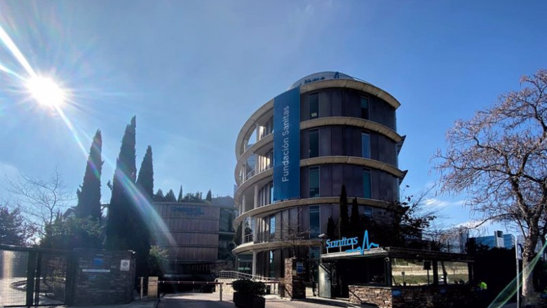 ep archivo   sede de la empresa de seguros de salud sanitas en la calle de la ribera del loira